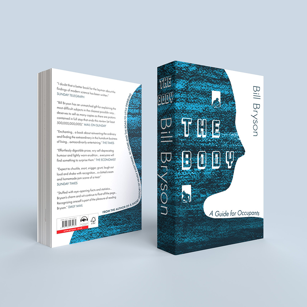Cover design for The Body